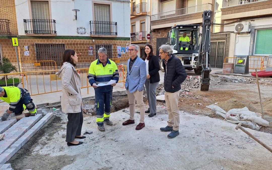A buen ritmo las obras en la Plaza de la Constitución
