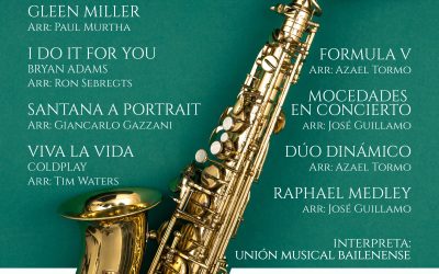 La Unión Musical Bailenense celebrará un concierto en honor Santa Cecilia