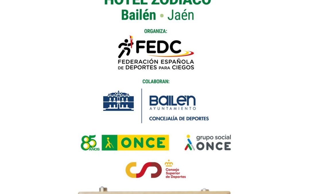 Bailén será sede del XXXIII Campeonato de España Individual de Ajedrez de la Federación Española de Deportes para Ciegos