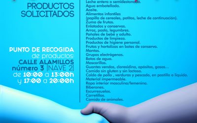 El Ayuntamiento habilita un punto de recogida de alimentos no perecederos y material para los damnificados por la DANA