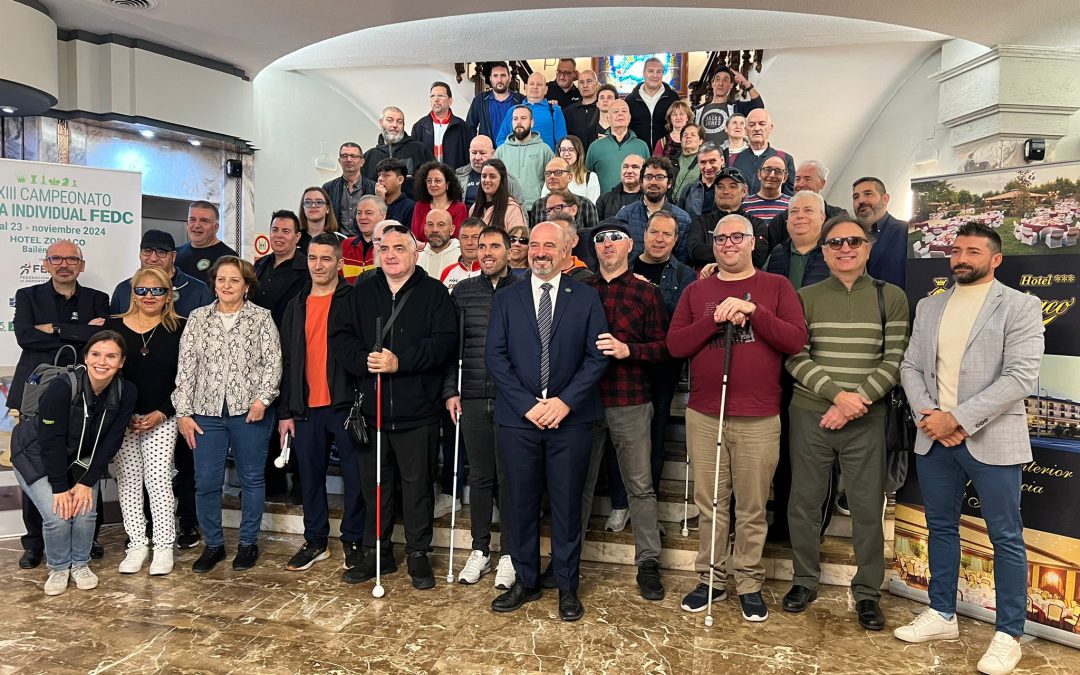 Inaugurado en Bailén el XXXIII Campeonato de España Individual de Ajedrez de la Federación Española de Deportes para Ciegos