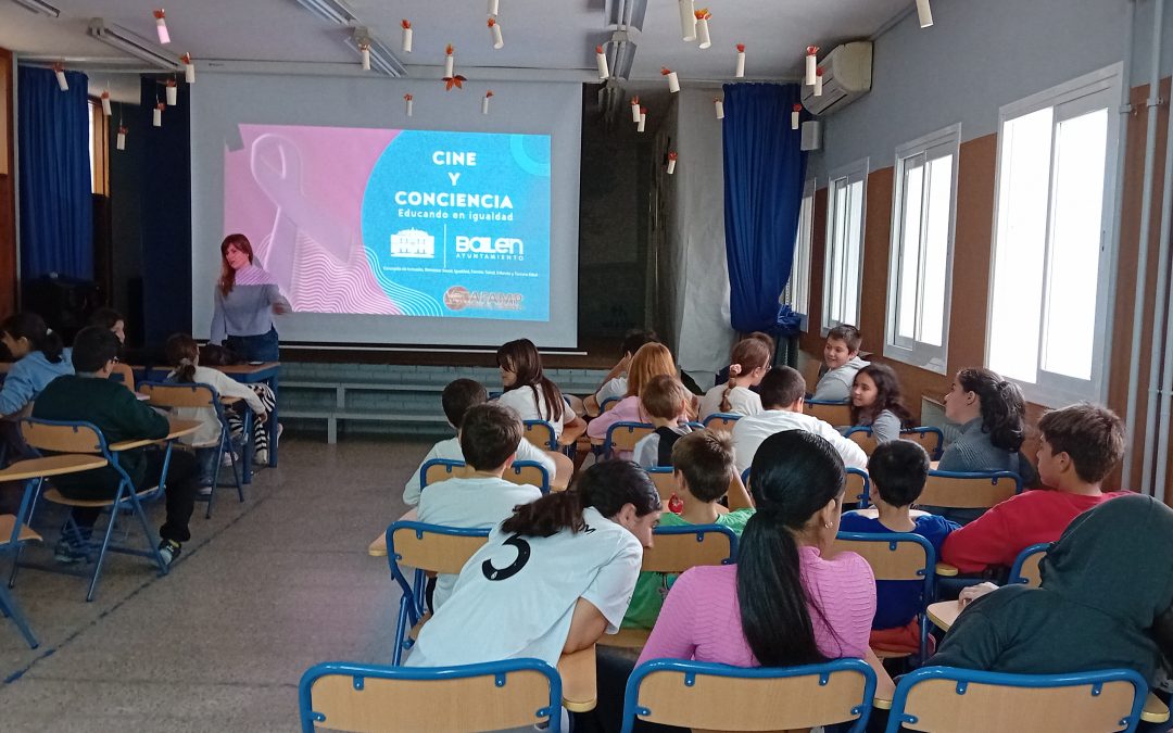 ‘Cine y conciencia: Educando en Igualdad’, un  taller  contra la violencia de género para el alumnado de Bailén