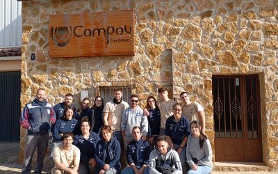 Alumnos del PEF de Artesanía visitan Cerámica Campoy de Bailén