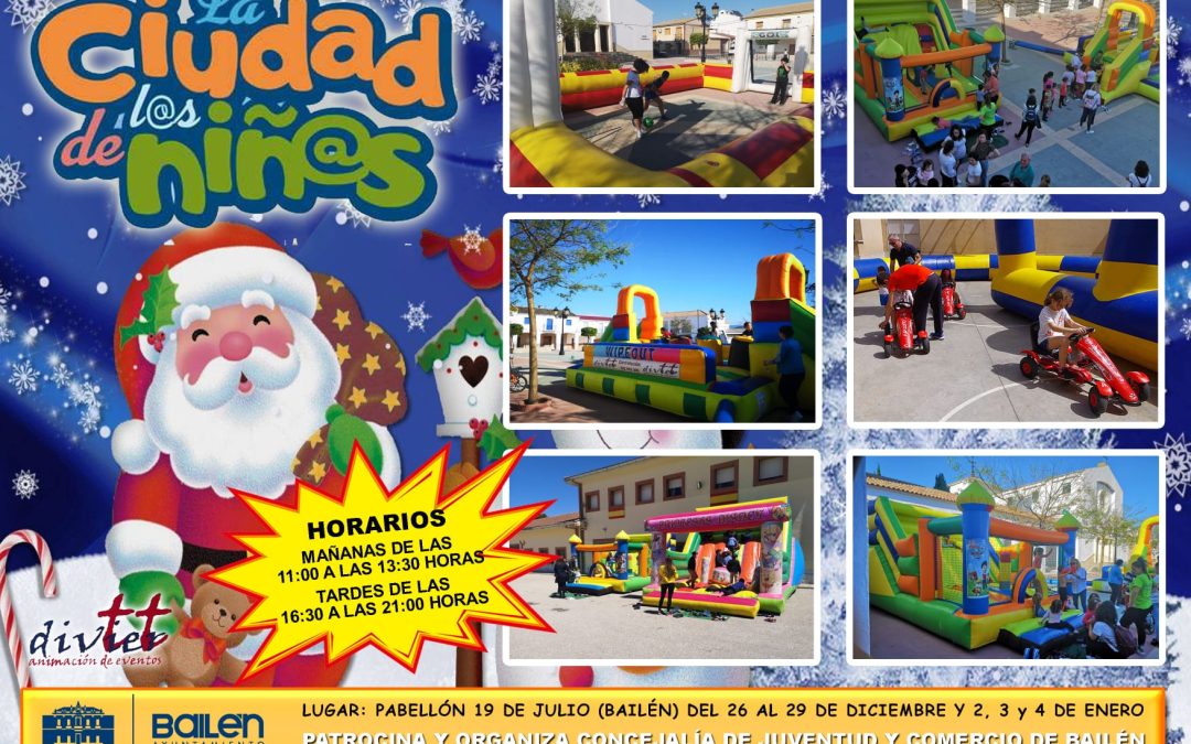 Todo listo para una nueva edición de La Ciudad de los Niños