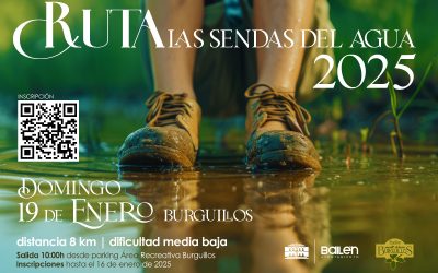 Organizada la Ruta ‘Las sendas del agua’ 2025