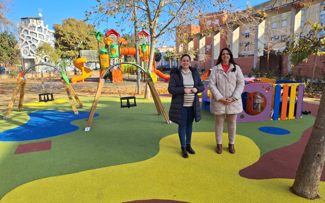 El Parque Europa ya dispone de una nueva zona recreativa para niños de hasta 3 años