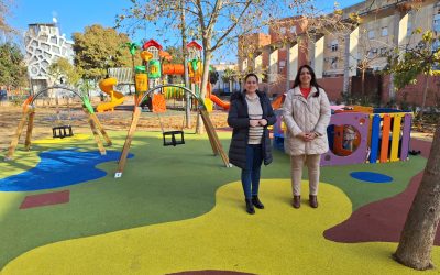 El Parque Europa ya dispone de una nueva zona recreativa para niños de hasta 3 años
