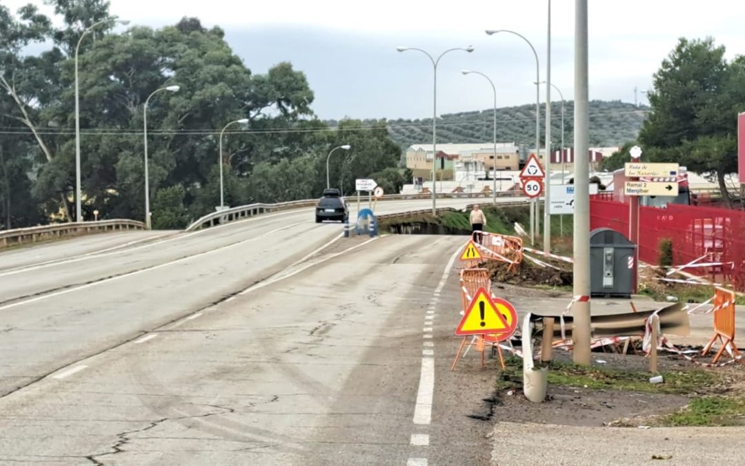 Incidencia en un tramo del alumbrado público de la travesía N-IV