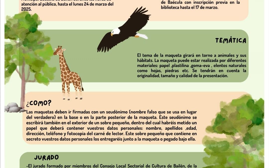 Organizado el IV Concurso Infantil ‘Realiza tu maqueta’