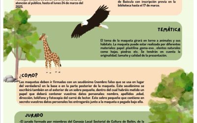 Organizado el IV Concurso Infantil ‘Realiza tu maqueta’