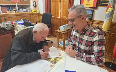 Bailén incrementa su patrimonio con la donación de un trillo