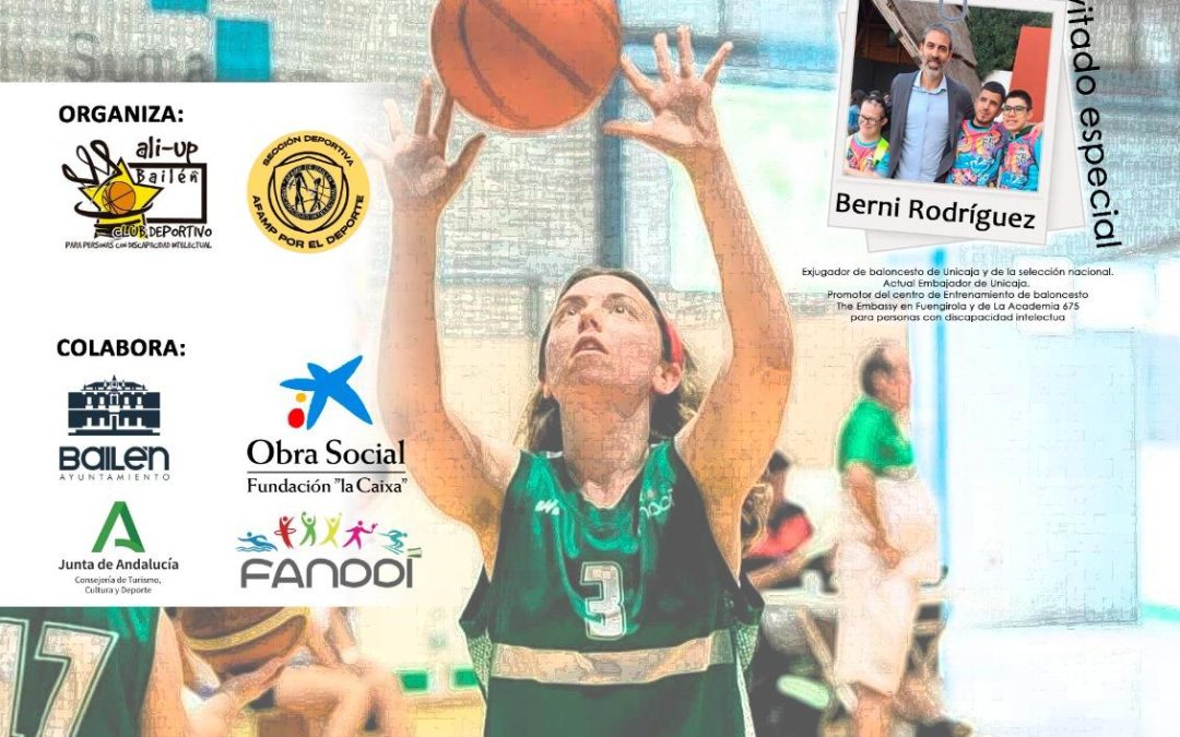 Todo listo para el IX Torneo de Baloncesto Adaptado para Personas con Discapacidad ‘Ciudad de Bailén’