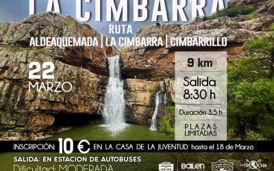 Organizada la ruta senderista ‘La Cimbarra’