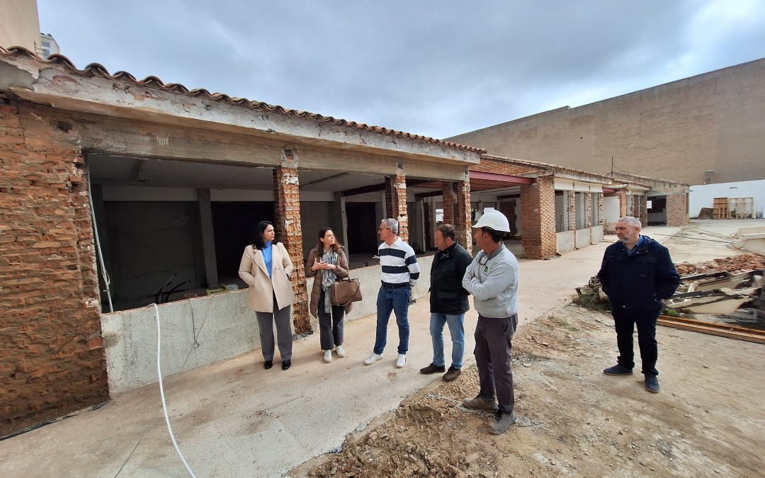 Las obras de la Escuela de Hostelería avanzan “a buen ritmo”