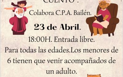Encuentro intergeneracional en Bailén con motivo de la Feria del Libro