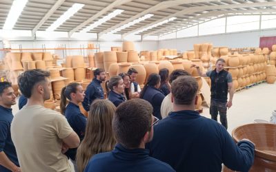 Visita del PEF de Alfarería a la Fábrica Juan Núñez Tenorio