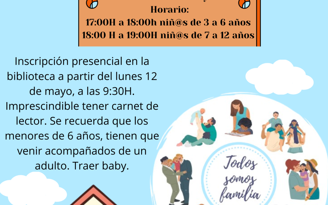 Taller de manualidades infantil en Bailén para celebrar el Día de las Familias