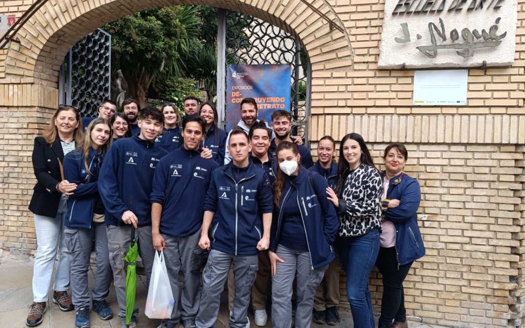 Los alumnos del PEF de Alfarería visitan la Escuela de Arte ‘José Nogué’ de Jaén