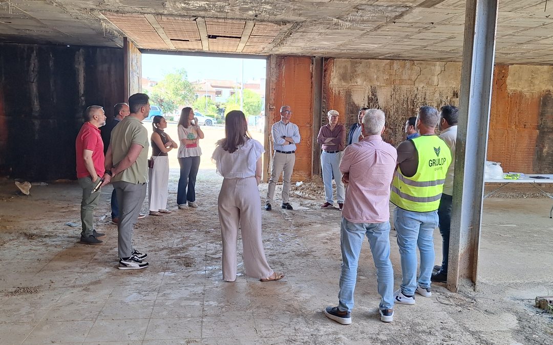 Firmada el acta de comprobación de replanteo para la construcción de la residencia de mayores