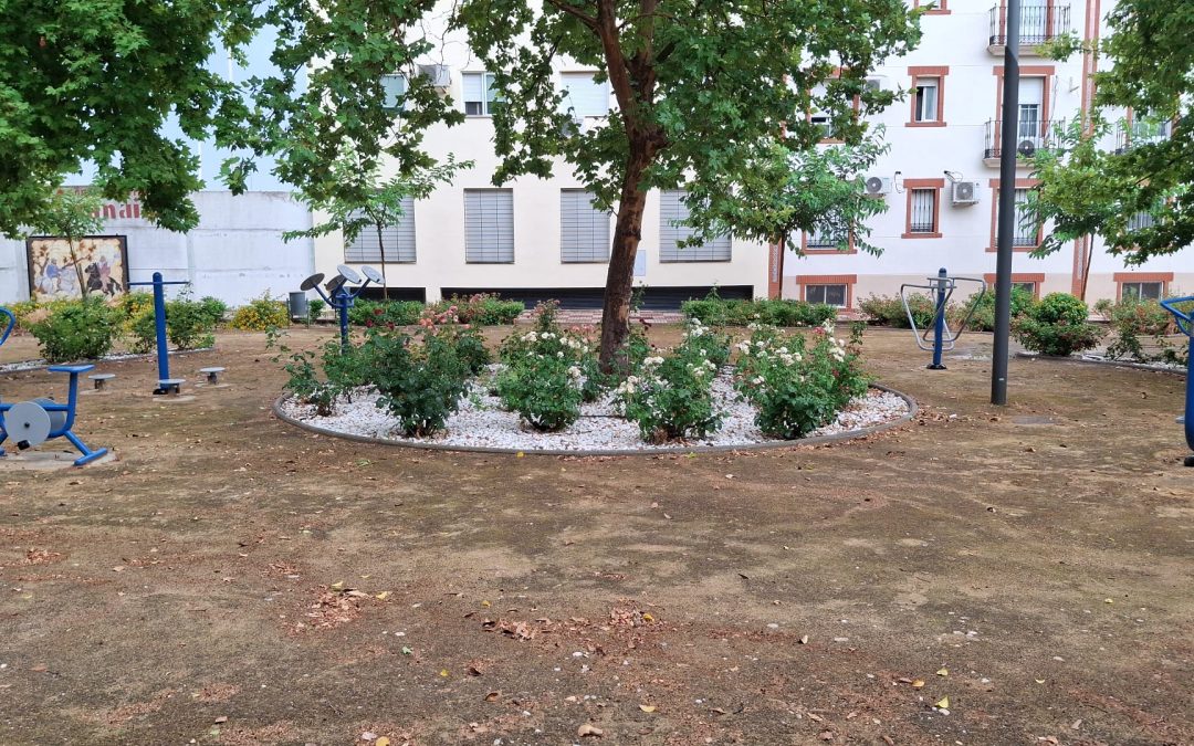 Instalados nuevos equipos biosaludables en el Parque Europa