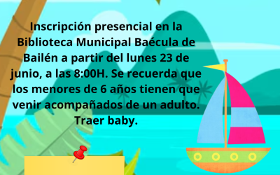 ‘Un mar de diversión’, el primer taller infantil del verano bailenense