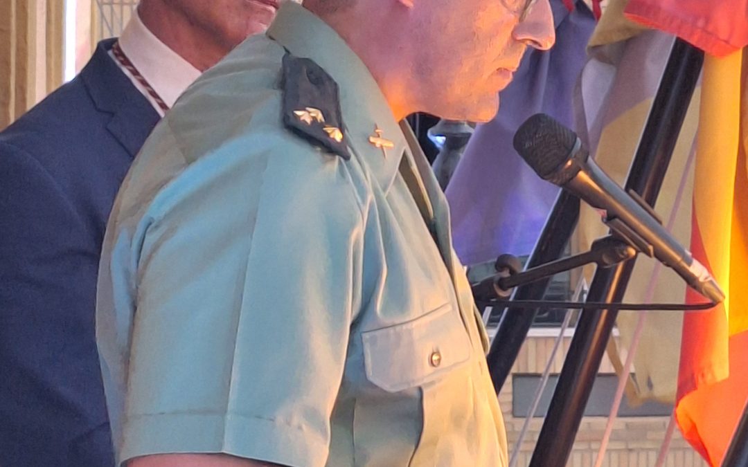 Antonio Molina inaugura las Fiestas Conmemorativas de Julio con el tradicional Pregón