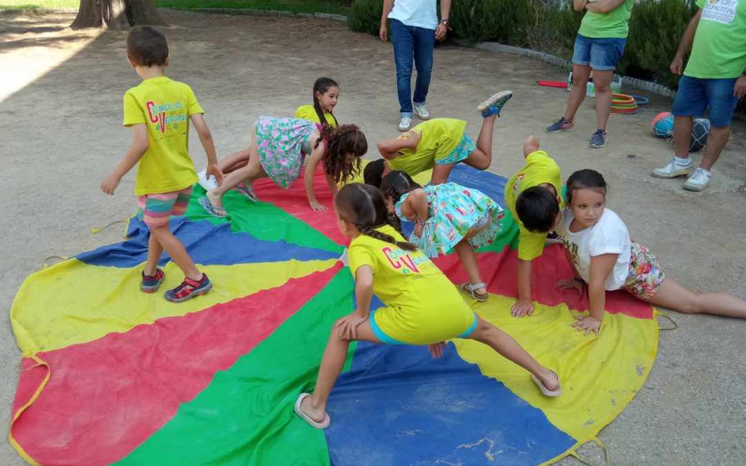 La quinta semana de ‘Concilia Verano’ sigue atesorando  “experiencias únicas” entre los niños de Bailén