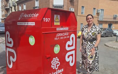Bailén cuenta con un nuevo servicio de recogida gratuita de ropa, calzado usado y aceites domésticos usados