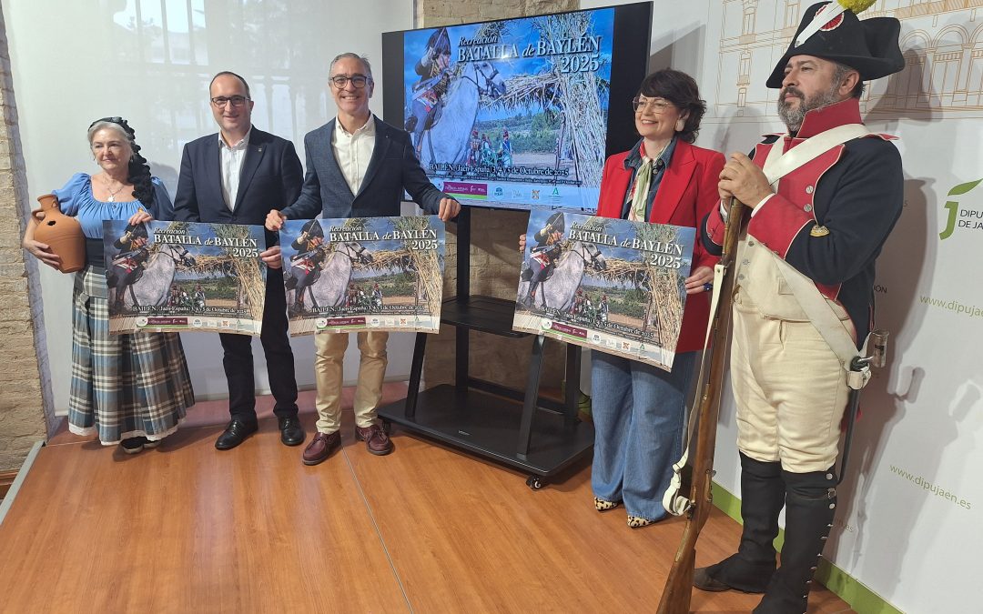 Bailén presenta en Jaén un “fin de semana único”: la Recreación de su Batalla