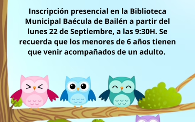 La Biblioteca Municipal acogerá el Taller Infantil ‘Guardianes nocturnos’