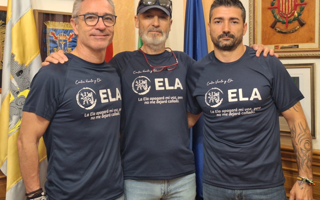 Entregada la recaudación de la Ruta Senderista en Burguillos a la Asociación ‘Contra Viento y ELA’