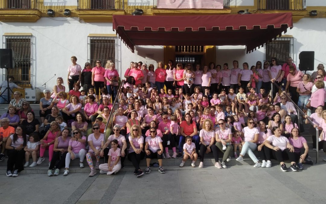 Masterclass de aeróbic y lectura del manifiesto por el Día Mundial contra el Cáncer de Mama