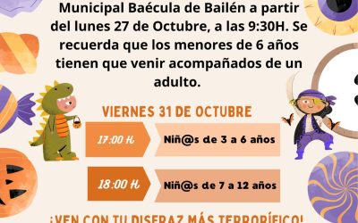 La Concejalía de Cultura organiza un “terrorífico” taller de Halloween
