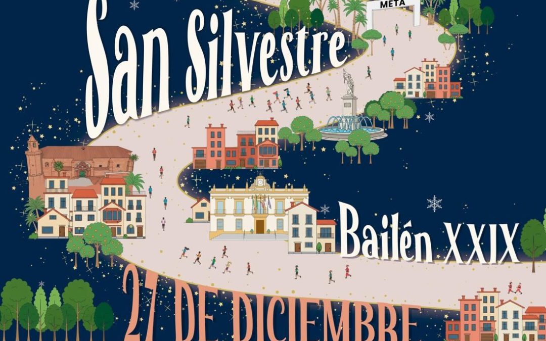 La San Silvestre de Bailén ya tiene cartel oficial y fecha de apertura para las inscripciones