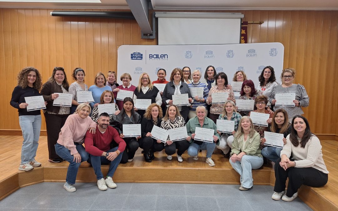 24 mujeres finalizan con éxito el curso de Atención Sociosanitaria en Instituciones Sociales