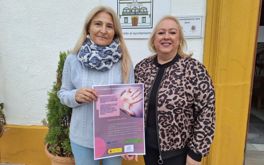 El Ayuntamiento de Bailén organiza actividades de sensibilización para conmemorar el 25-N