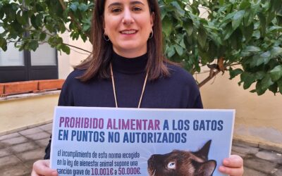 La Concejalía de Medio Ambiente lanza una campaña de concienciación sobe las colonias felinas