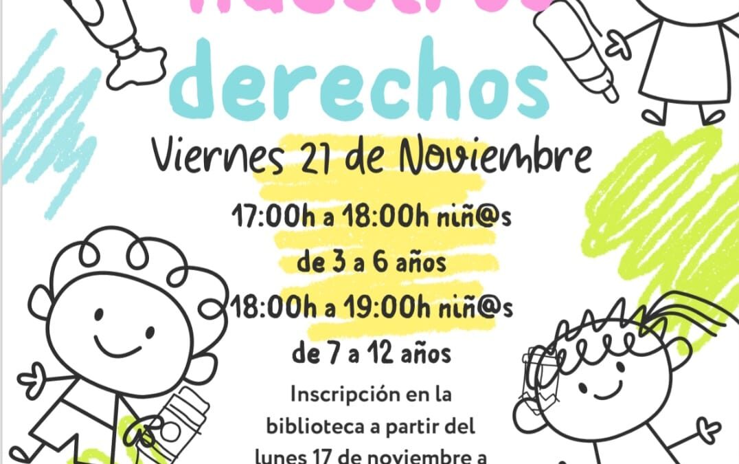 Bailén conmemora el Día Internacional de la Infancia con la actividad ‘Dibujando nuestros derechos’