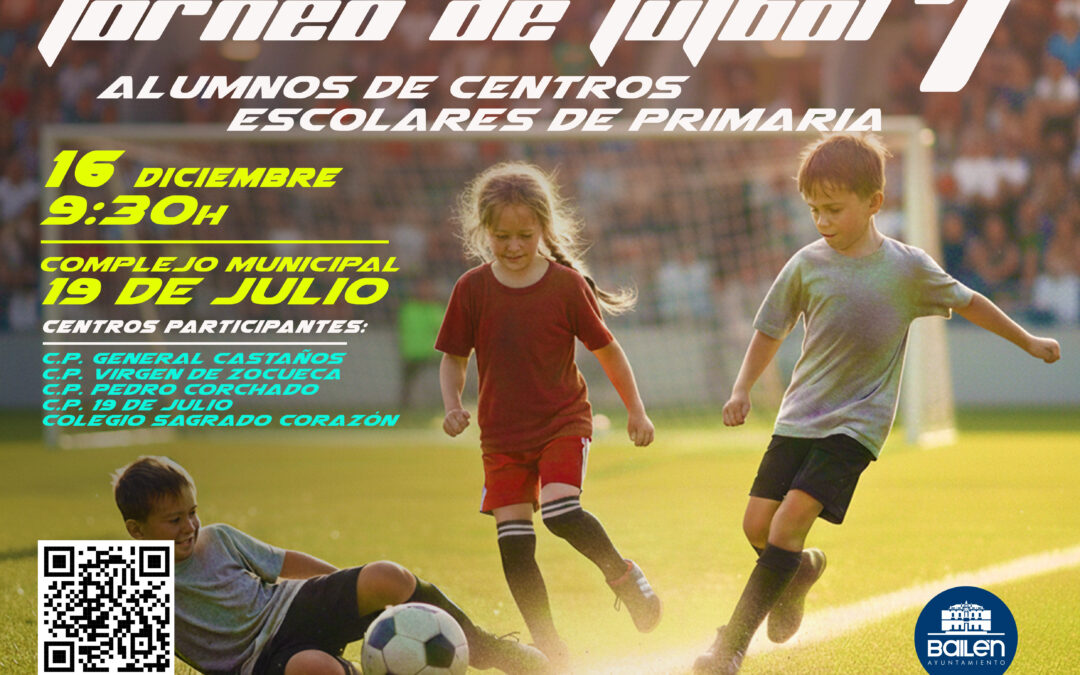 Presentado el Torneo de Fútbol 7 para alumnos de Primaria