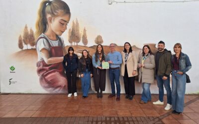 Un nuevo mural, en el marco del proyecto Street Art Plus, impulsa el atractivo turístico de Bailén