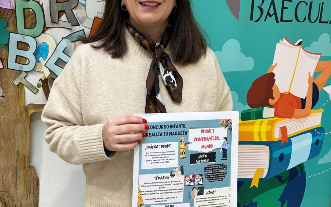 La Concejalía de Cultura convoca una nueva edición del concurso infantil ‘Realiza tu maqueta’