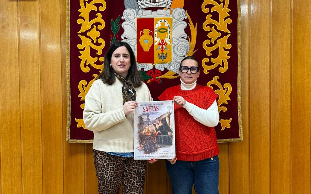 La Concejalía de Cultura presenta el XL Concurso Nacional de Saetas ‘Ciudad de Bailén’