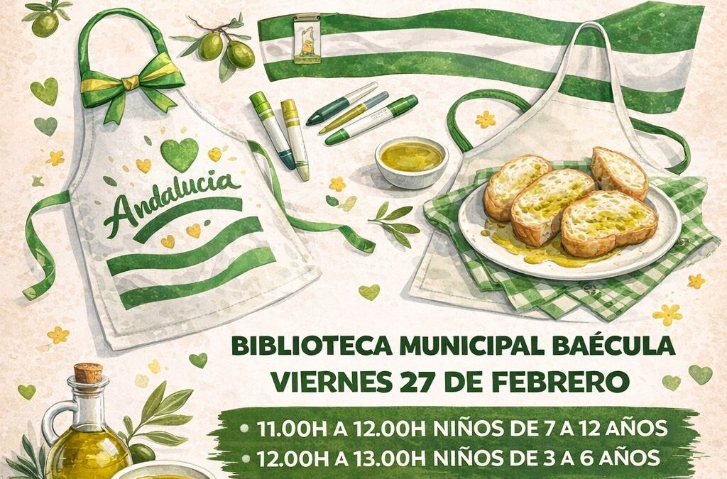 La Concejalía de Cultura organiza un Taller Infantil con motivo del Día de Andalucía