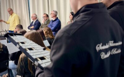 El delegado del Gobierno visita la Sociedad Filarmónica Ciudad de Bailén, beneficiaria de las ayudas de la Junta a las bandas