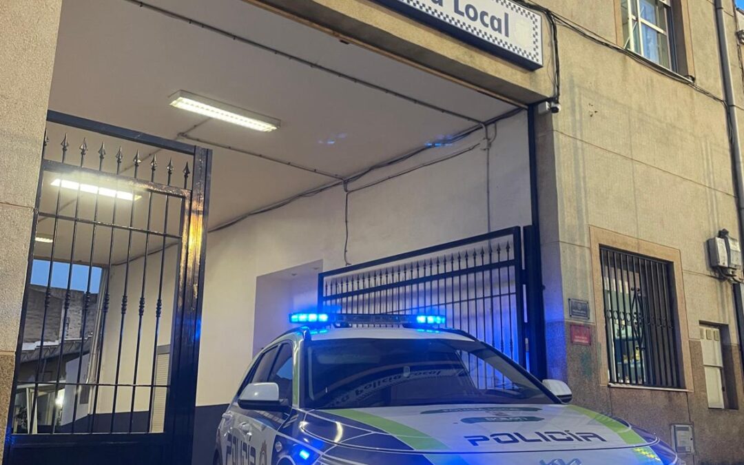 La Policía Local interviene en un grave incidente de seguridad vial tras una persecución entre Bailén y Zocueca