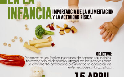 Charla sobe hábitos saludables en la infancia para familias con menores de hasta 4 años